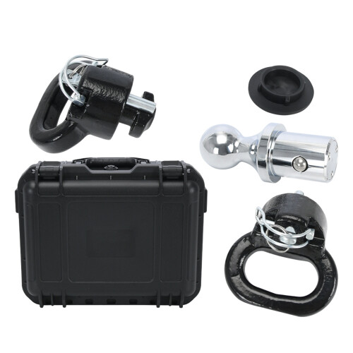 Gooseneck Ball & Safety Chain Kit 30,000lbs for Ram 2500/3500