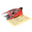 FTX Vantage 2.0 Printed Red/Black/White Body FTX6289R 1