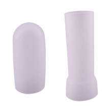 ( F+M) 2PCS Silicone Penis Sleeve Stretcher Vacuum Pump Enhancer