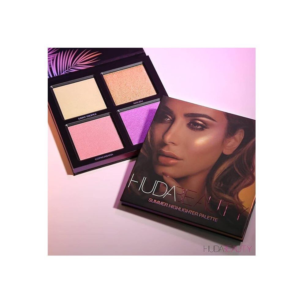 huda beauty summer solstice highlighter palette