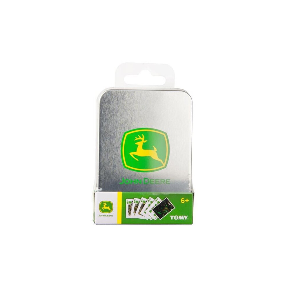 Tomy 9089356 John Deere Playing Cards, Multi Color - Pack Of 12
