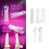 Reusable Ribbed Penis Sleeve Enhancer - 5X Pack, Transparent 3