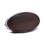 Men's Boar Bristle Beard Brush, Solid Wood Handle, Dark Brown 2