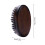 Men's Boar Bristle Beard Brush, Solid Wood Handle, Dark Brown 4