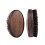 Men's Boar Bristle Beard Brush, Solid Wood Handle, Dark Brown 5