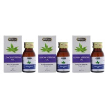 Hemani Lemon Verbena Herbal Oil 30ml Pack Of 3 |Treatment of Flu & Fevers |Strengthening Nervous System |Essential Oil & Multipurpose Oil
