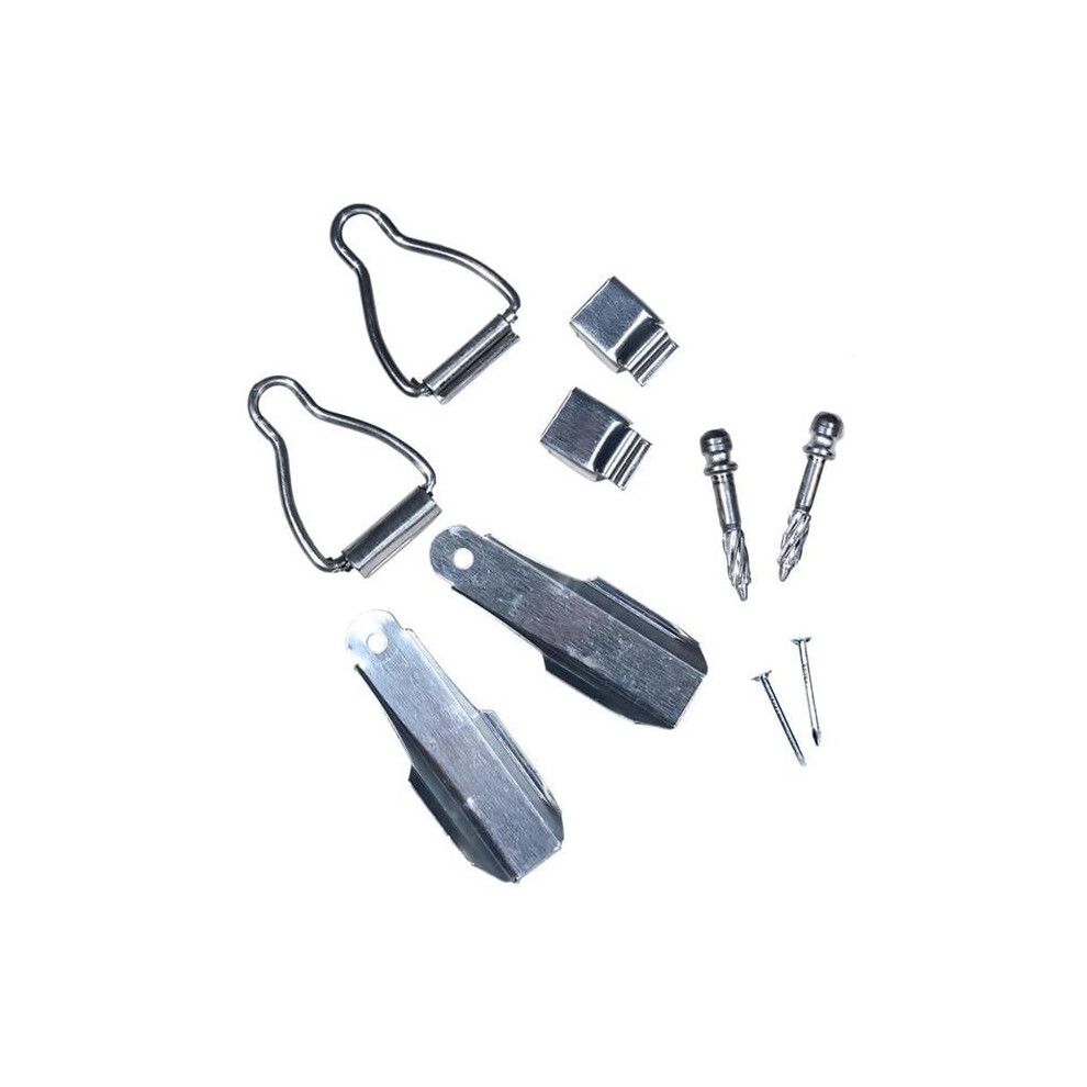 Phifer 5046120 0.438 x 2.25 in. Window Frame Fasteners - Mill Silver - Aluminum - Pack of 10-image-OPC-PFDVFMY-NEW