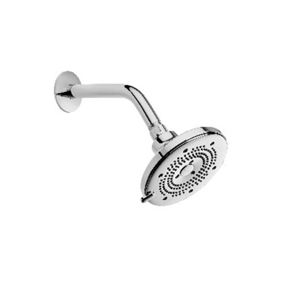 Photos - Shower System Brondell 4025850 1.5 GPM Chrome 5 Settings Water Saving Showerhead