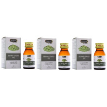 Hemani Senna Leaves Herbal Oil 30ml Pack Of 3 |100% Natural Oil |Constipation Relief & Digestive Health |Essential Oil & Multipurpose Oil