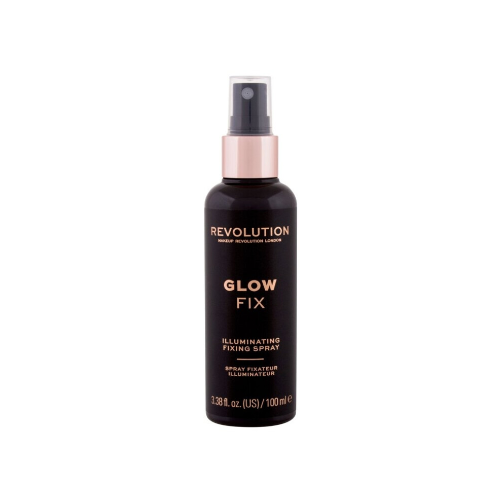 Makeup Revolution London - Glow Fix Illuminating Fixing Spray - For Women, 100 ml