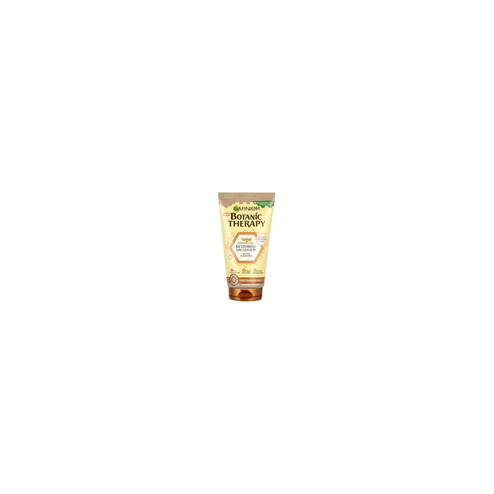 GARNIER - Botanic Therapy Restoring 3in1 Leave-in Honey & Beeswax - Rinse-free regenerative care 150ml