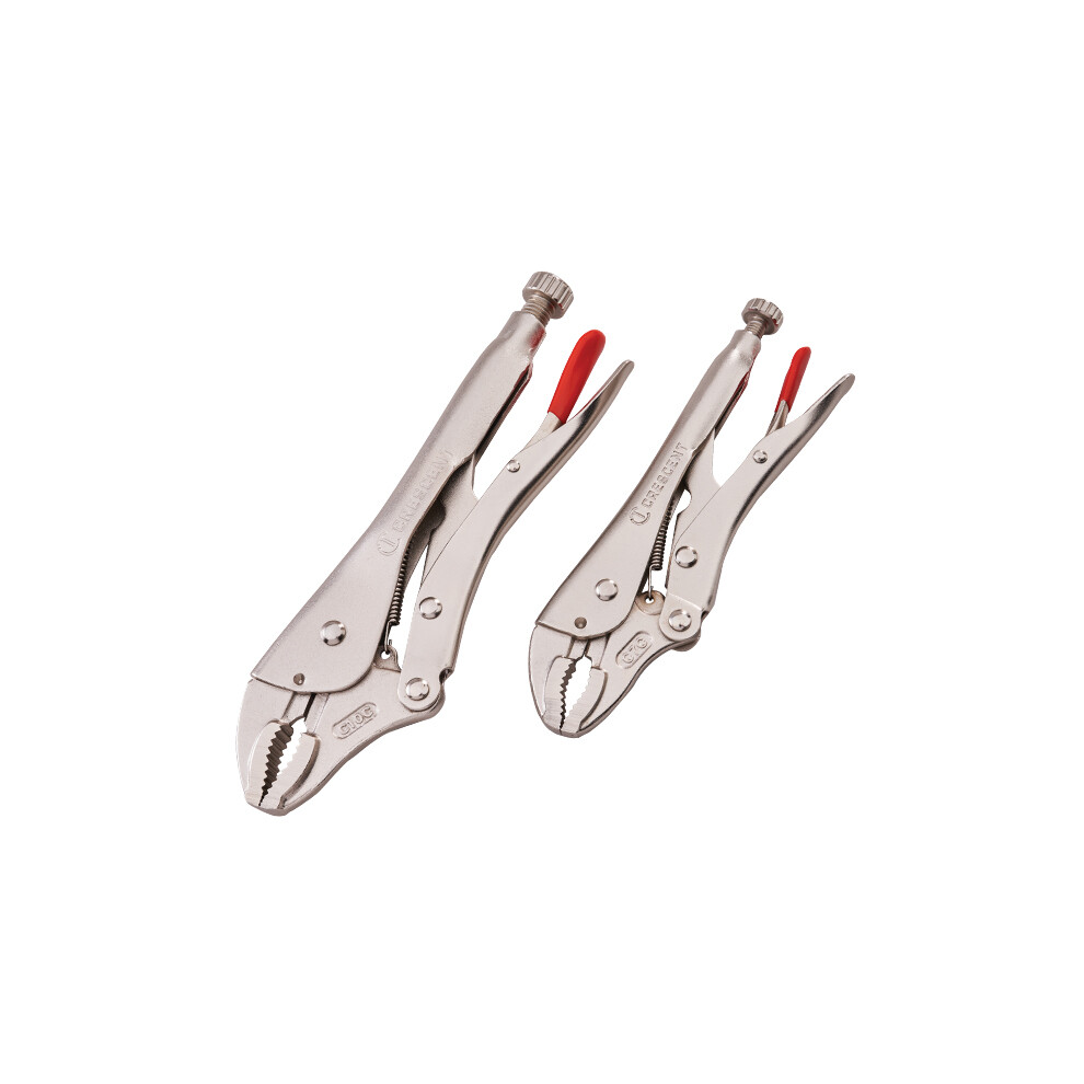 Crescent Locking Plier Set (2 Pieces) - XMS24MOLEGRP