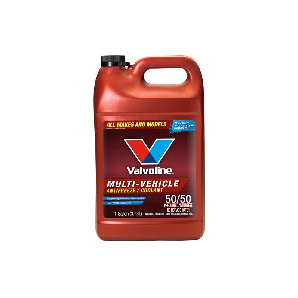 Valvoline 8100059 1 gal Zerex 50 & 50 Antifreeze & Coolant - Case of 6