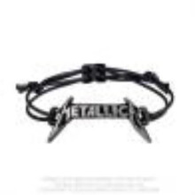 Alchemy HRWL456 Metallica Classic Logo Leather Wriststrap Bracelet