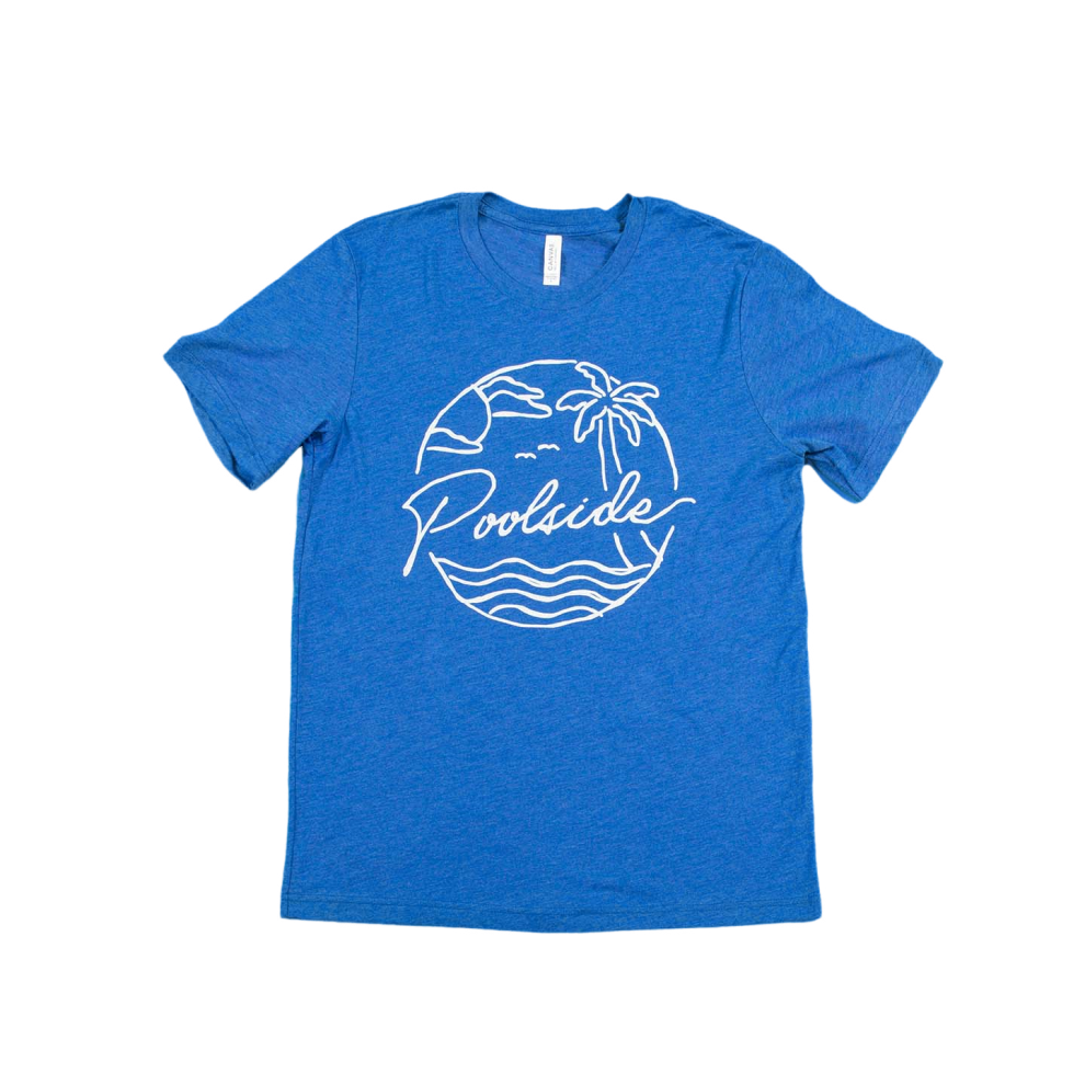 (S) Poolside Retro Badge T-Shirt