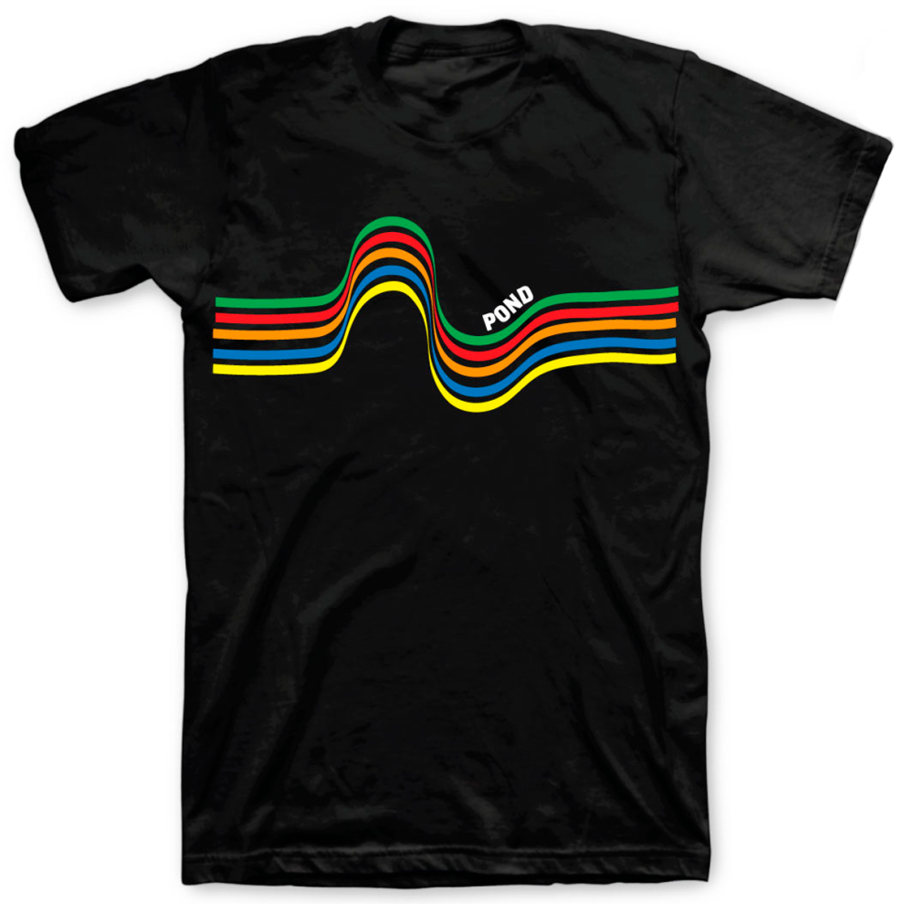 (XL) Pond Rainbow Wave T-Shirt