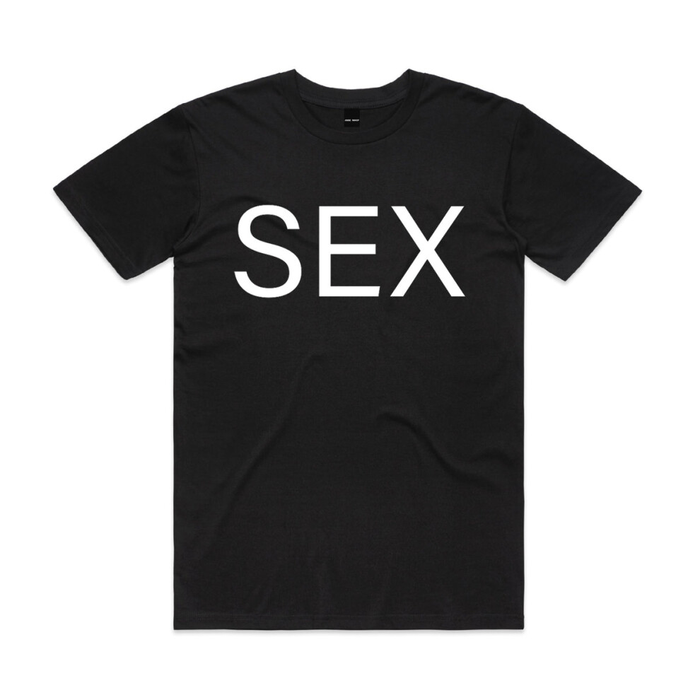 (L) Anne Imhof SEX - Black short sleeve T-Shirt