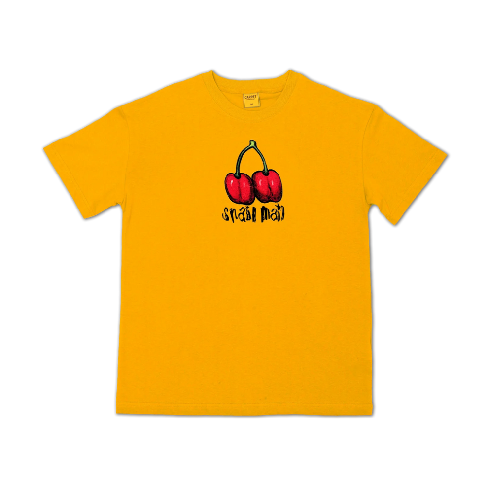 (M) Snail Mail Cherry Yellow T-Shirt