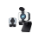 Webcam 4K avec trépied et éclairage de diffusion 1