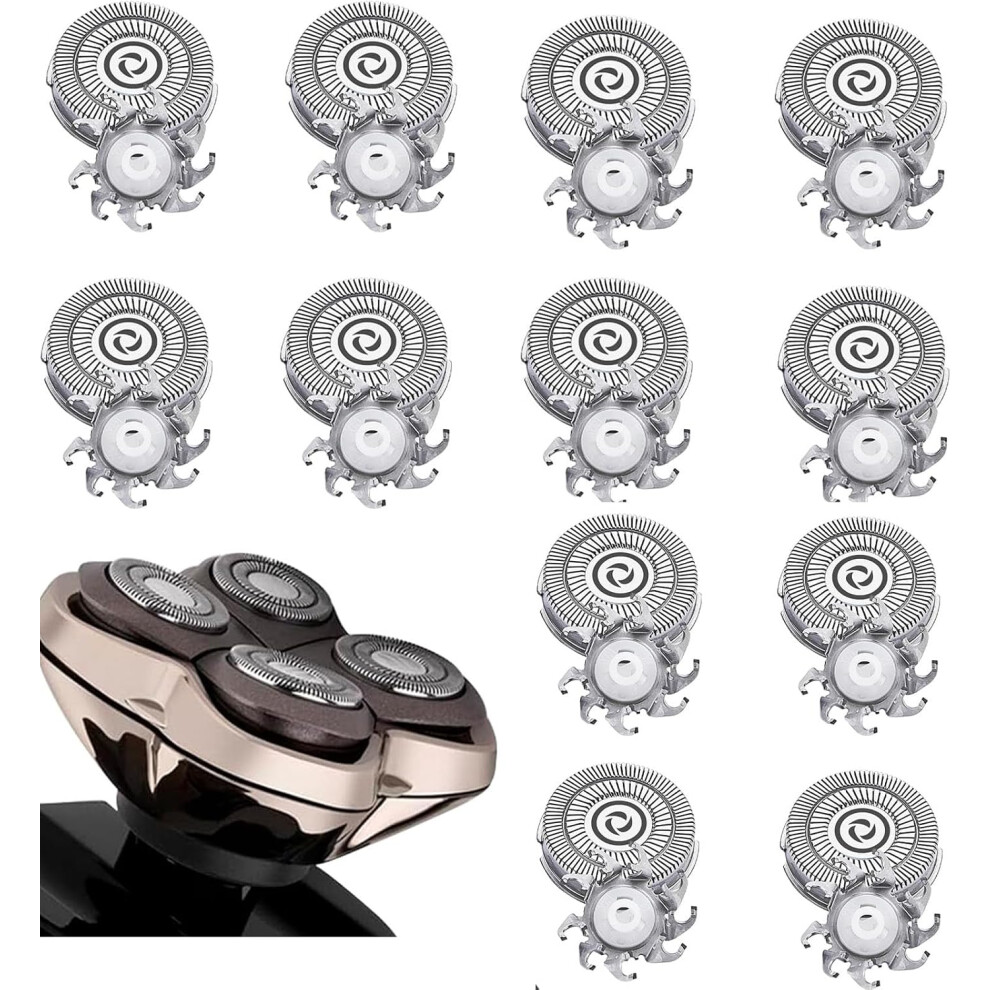 (12pcs) Razor Replacement Heads for Skull Razors Razors, Fits Pitbull Platinum Pro Razor Replacement Blades (12 Pieces)