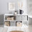 Noa and Nani Halmstad Cube Storage Sideboard in Classic White 3