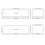 1800mm Waterproof Shaker Style Bath Panel 3