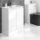 Waterproof  600mm White Vanity Unit with Basin 3