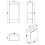 Waterproof 400mm Matt Grey Vanity Unit with Basin 3