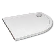 Offset Quadrant Shower Tray Right Hand 900x760mm - Jewel by Voda Design