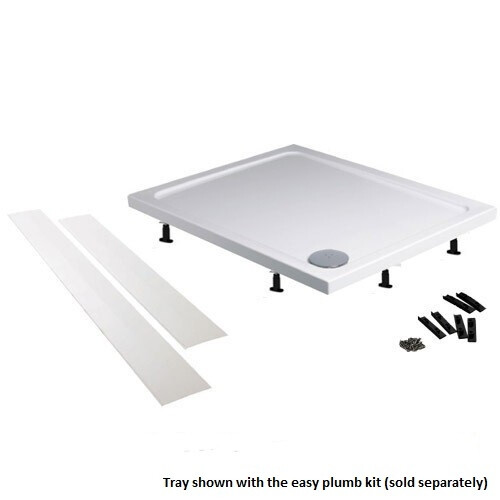 Arley Rectangular Shower Tray 1000 x 760mm - Jewel by Voda Design 2