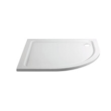 Anti Slip Offset Quadrant 1200 x 800mm Righ Hand Shower Tray - Jewel by Voda Design