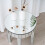 Comfy Living Circular Mirrored Side Or End Table 3