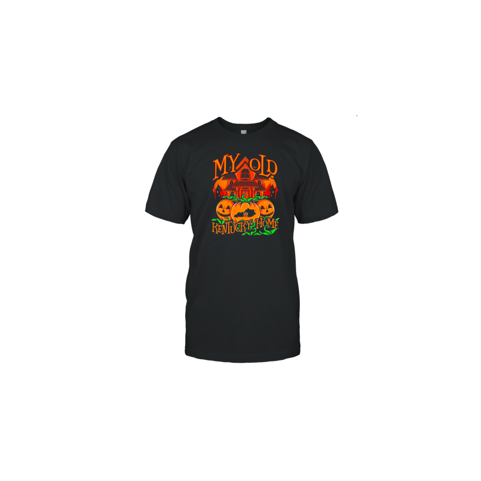 (M) The My Old Kentucky Haunted Home Halloween T-Shirt