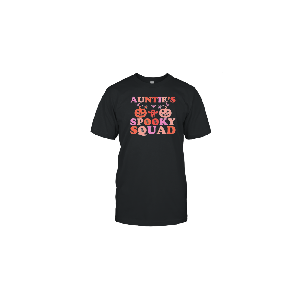 (M) Auntie's Spooky Squad Halloween T-Shirt