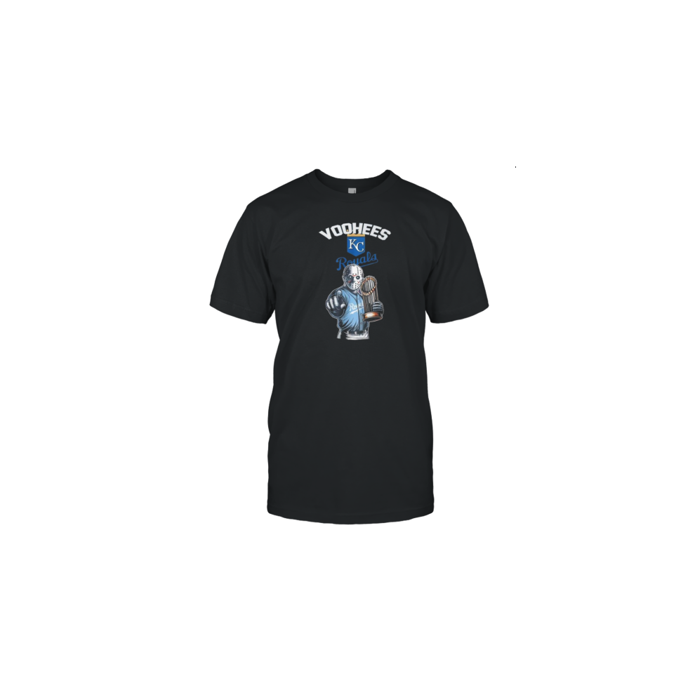 (XXXL) Kansas City Royals Jason Voorhees Championship Killer In Halloween T-Shirt