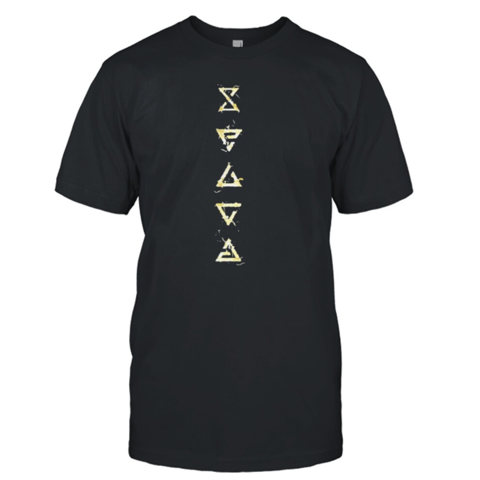 (XXL) Witcher Symbol Halloween Vertical shirt