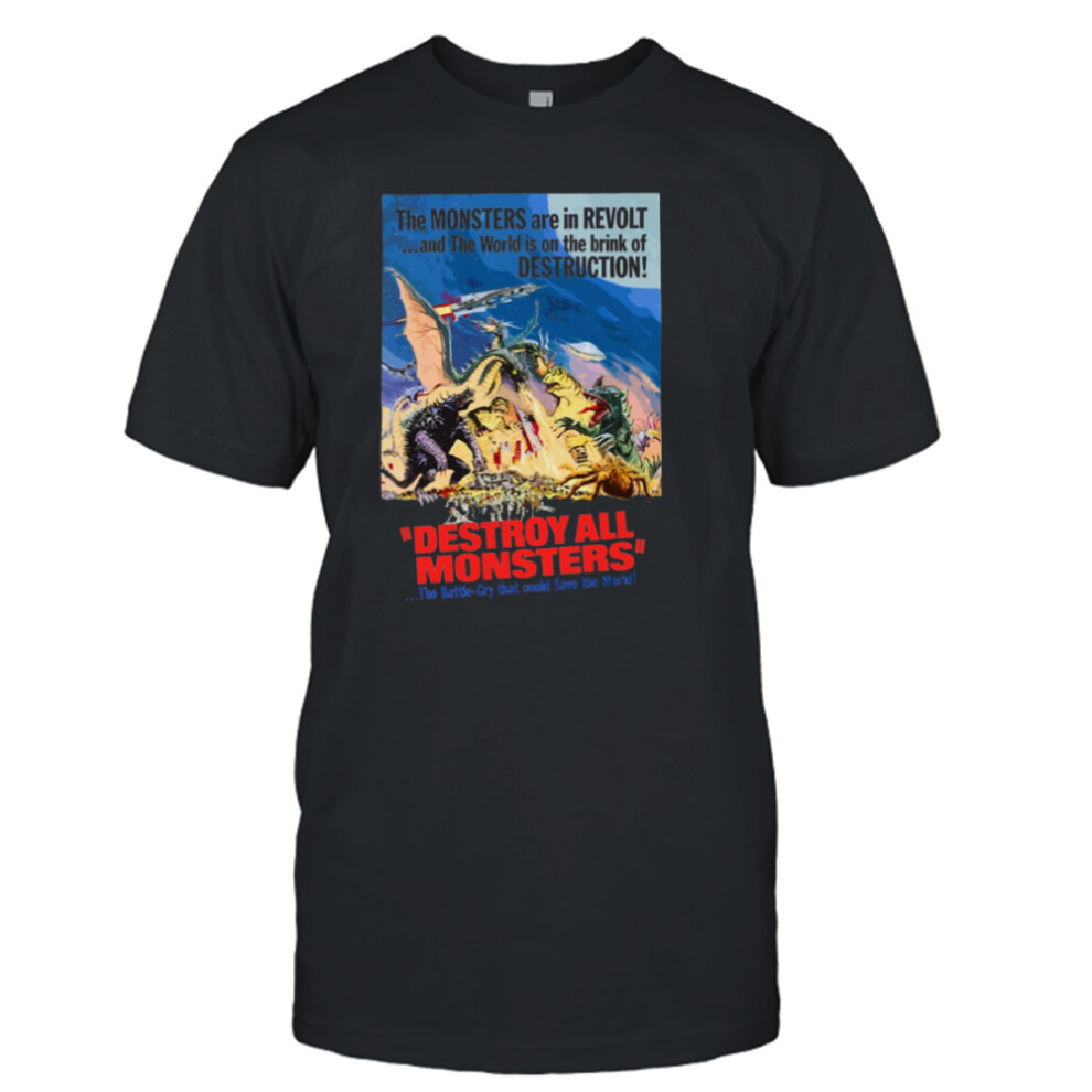 (M) Destroy All Monsters Gift For Fans Halloween shirt