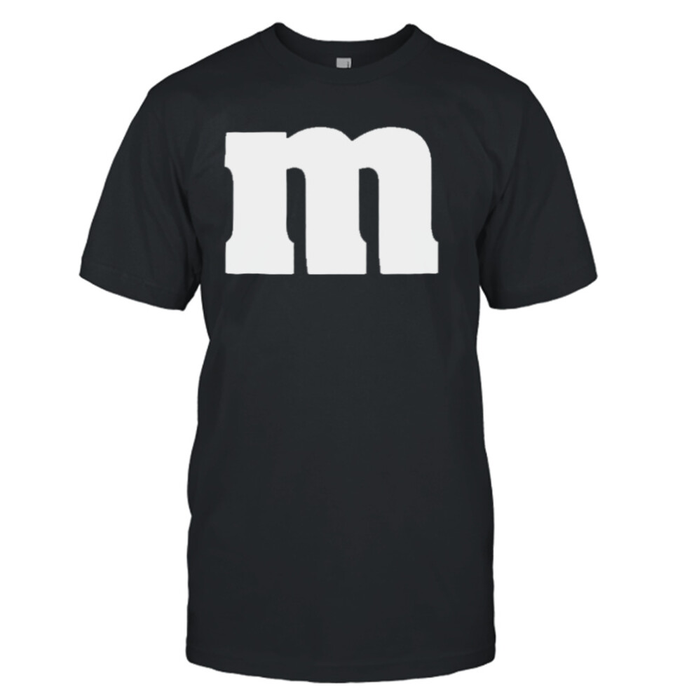 (M) Letter m groups Halloween 2023 team shirt