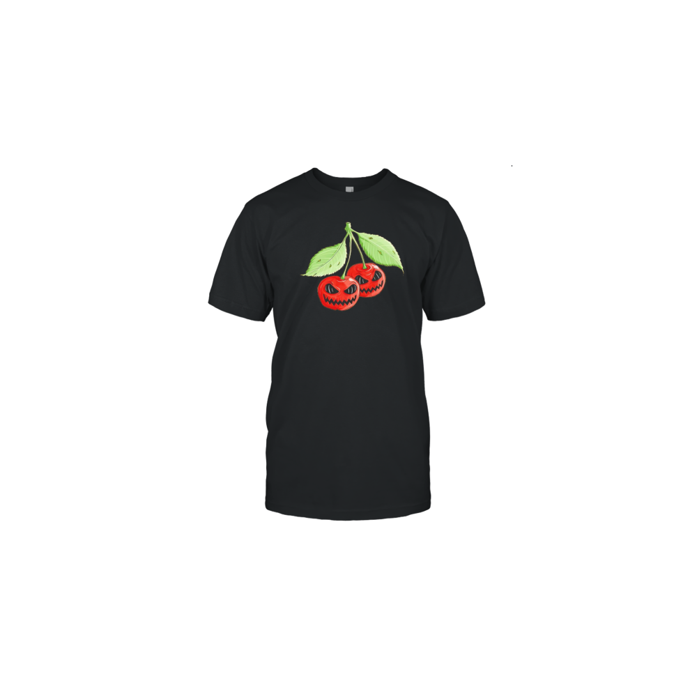 (XL) Spooky Cherries Halloween T-Shirt