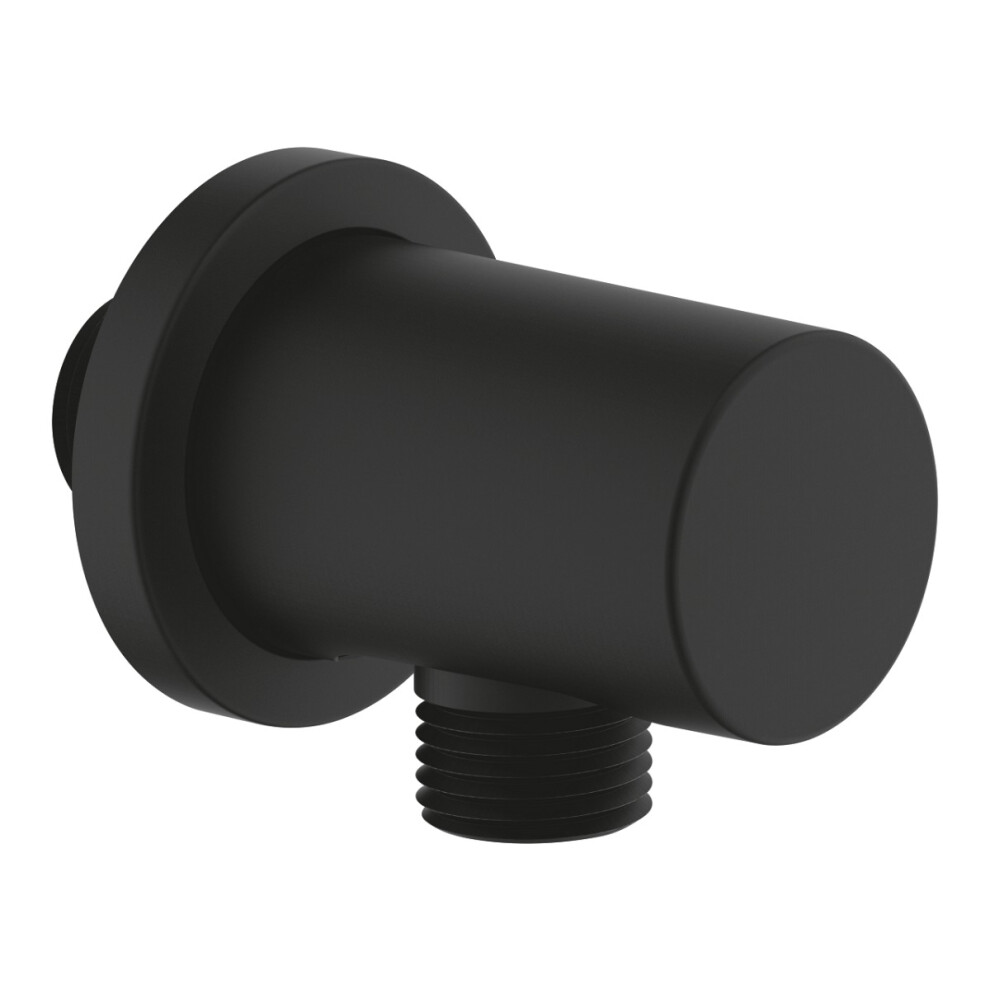 Grohe Rainshower Shower Outlet Elbow, 1/2â³ - Black