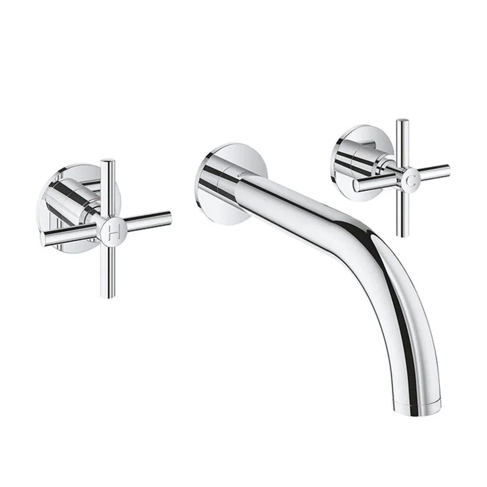 Grohe 20164GL3 3H bsn mxr S-Size X-handle wall mtd