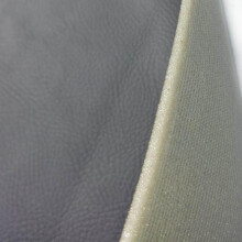 4mm Faux Leather with Scrim Foam Backing - Cream
