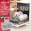 SPARES2GO Cutlery Basket Caddy Cage for Bosch Dishwasher (Removable Handle, 240mm) 3
