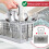 SPARES2GO Cutlery Basket Caddy Cage for Bosch Dishwasher (Removable Handle, 240mm) 4