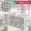 SPARES2GO Cutlery Basket Caddy Cage for Bosch Dishwasher (Removable Handle, 240mm) 6