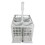 SPARES2GO Cutlery Basket Caddy Cage for Bosch Dishwasher (Removable Handle, 240mm) 11