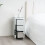 Comfy Living Small Mirrored  Bedside Table with 3 Drawers And Crystal Handles 5