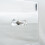 Comfy Living Small Mirrored  Bedside Table with 3 Drawers And Crystal Handles 6