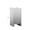 Comfy Living Small Mirrored  Bedside Table with 3 Drawers And Crystal Handles 7