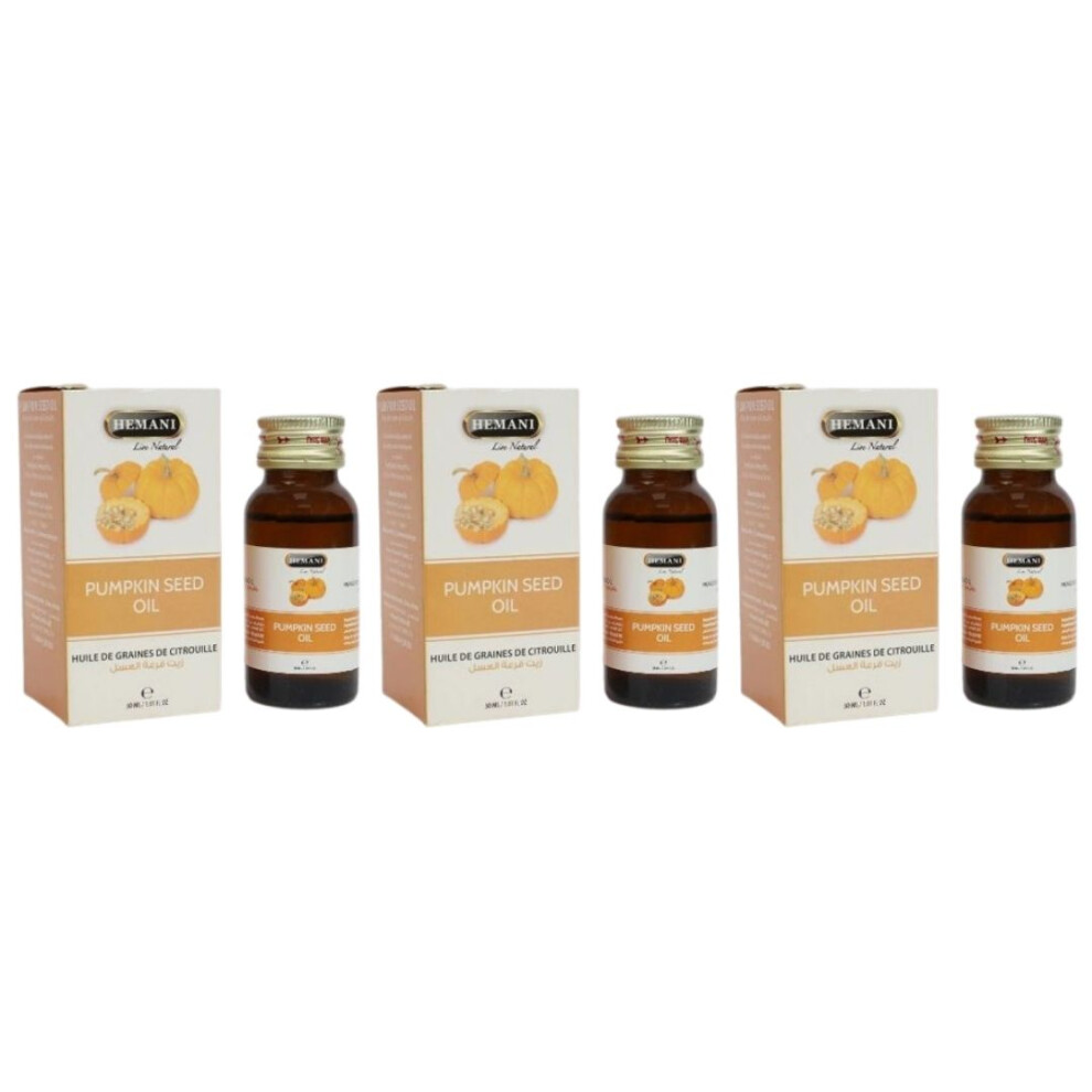 Hemani Pumpkin Seed Herbal Oil 30ml |Treatment of irritable Bowel Syndrome |Reduce Risk of Kidney Stones |Essential & Multipurpose Oil